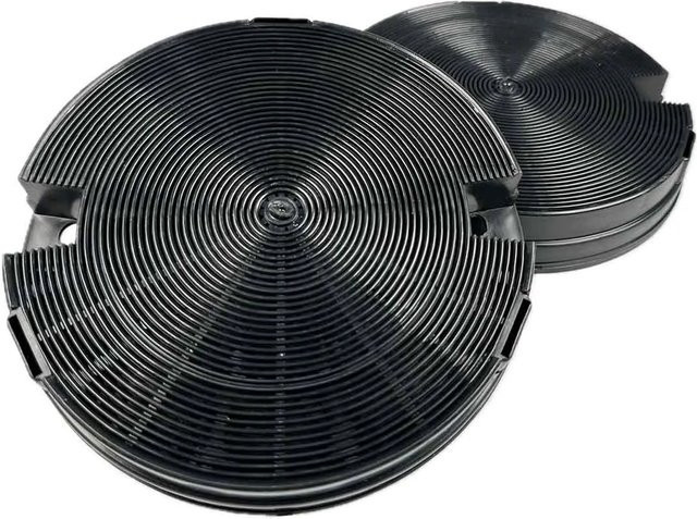 AIR2GO Aktivkohlefilter Ersatz für Candy KFC6909 und 35602052, 2 Stück, Schwarz - Bild 1