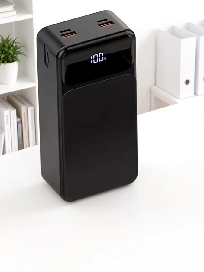 Hganus Tragbare Powerbank 50000mAh mit 22,5W Schnellladung, Schwarz, mit USB-C und USB-A Ausgängen - Bild 7