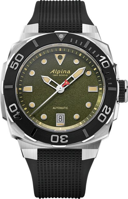 Alpina Herrenuhr Seastrong Diver Extreme, Automatik, Edelstahl, 39 mm, 30 ATM - Bild 1