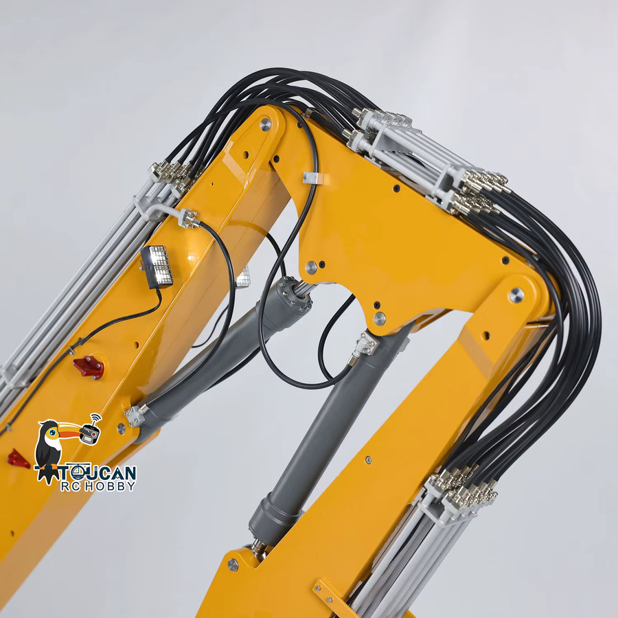 TOUCAN RC HOBBY Hydraulische Abbruchmaschine, ferngesteuertes Baggermodell, Metall, 1:14 - Bild 3