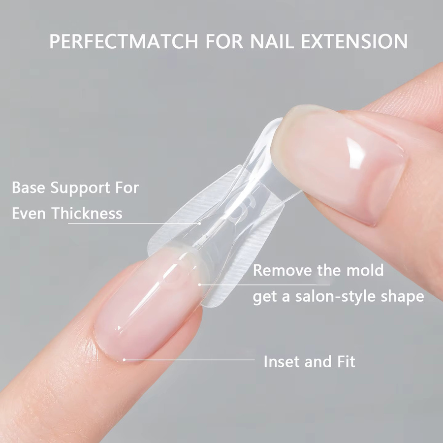 CHUNSHU Sandwich-Doppel-Nagelformen, 240 Stück, 15 Größen, Unisex - Bild 2
