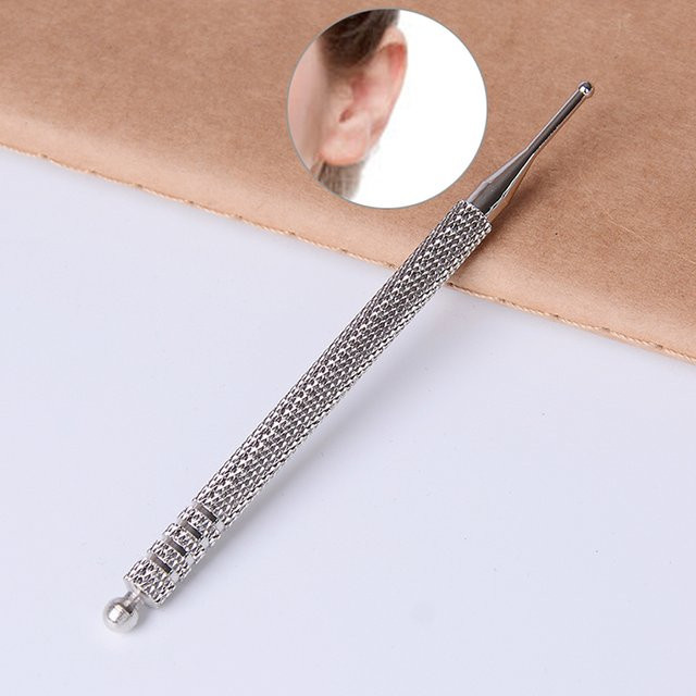 HNKMP Akupunktur Sonde Ohr Massage, Silber, Unisex - Bild 1