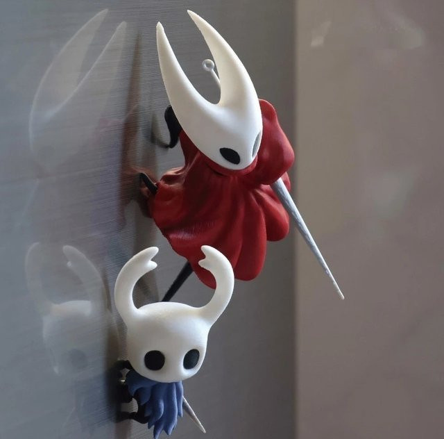 Bandai Hollow Knight Hornet Silksong Figur Kühlschrankmagnet als Sammlerstück und Deko-Modell - Bild 1