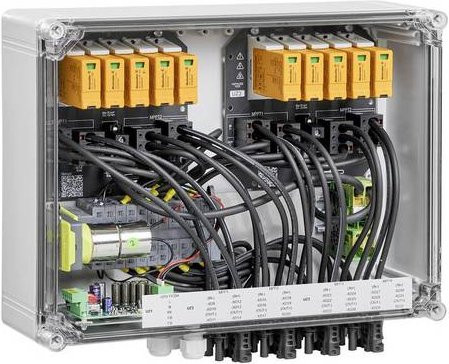 Weidmüller Generatoranschlusskasten SPD1R EVO 11, PVC, Rot/Transparent - Bild 1