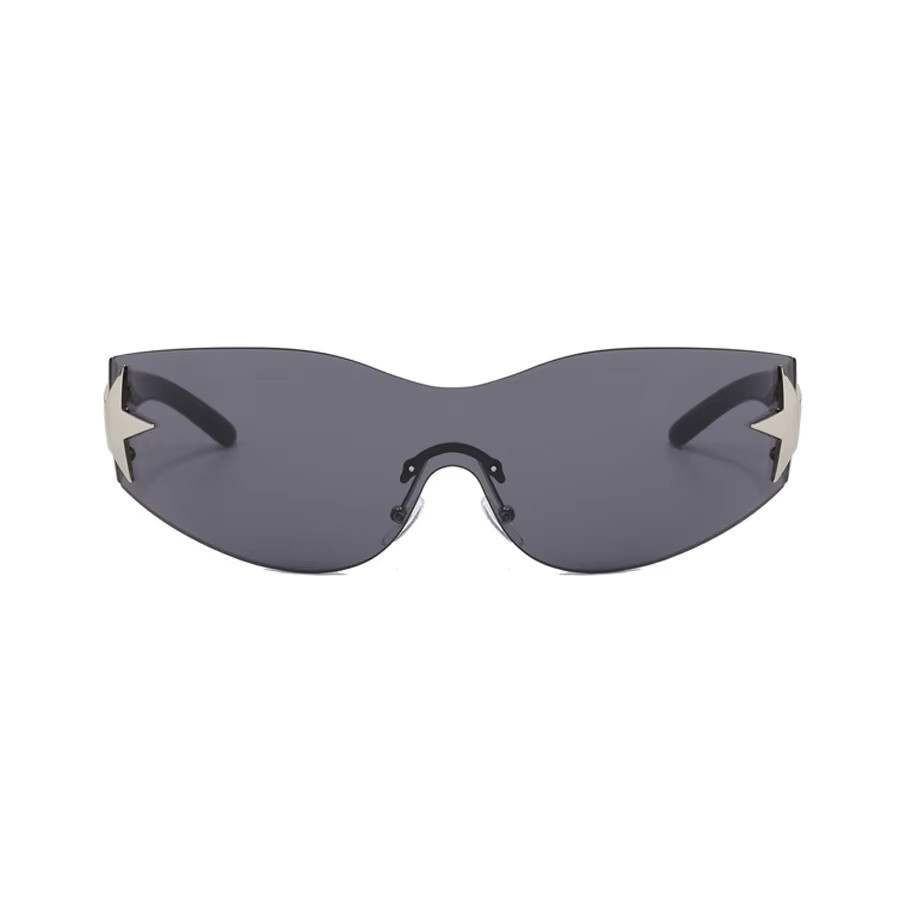 STERN Sonnenbrille, randlos, Stern Dekoration, Damen, Kunststoff - Bild 3