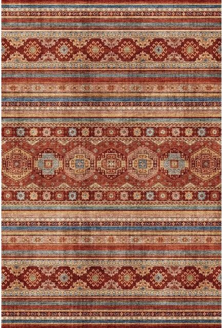 Mömax Webteppich Israel 1 in Terra, Rechteckig, B/T: 60 x 90 cm - Bild 1