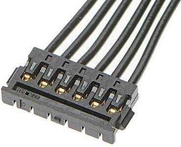 Molex Buchsengehäuse-Kabel 369200606 Bulk in Schwarz - Bild 1