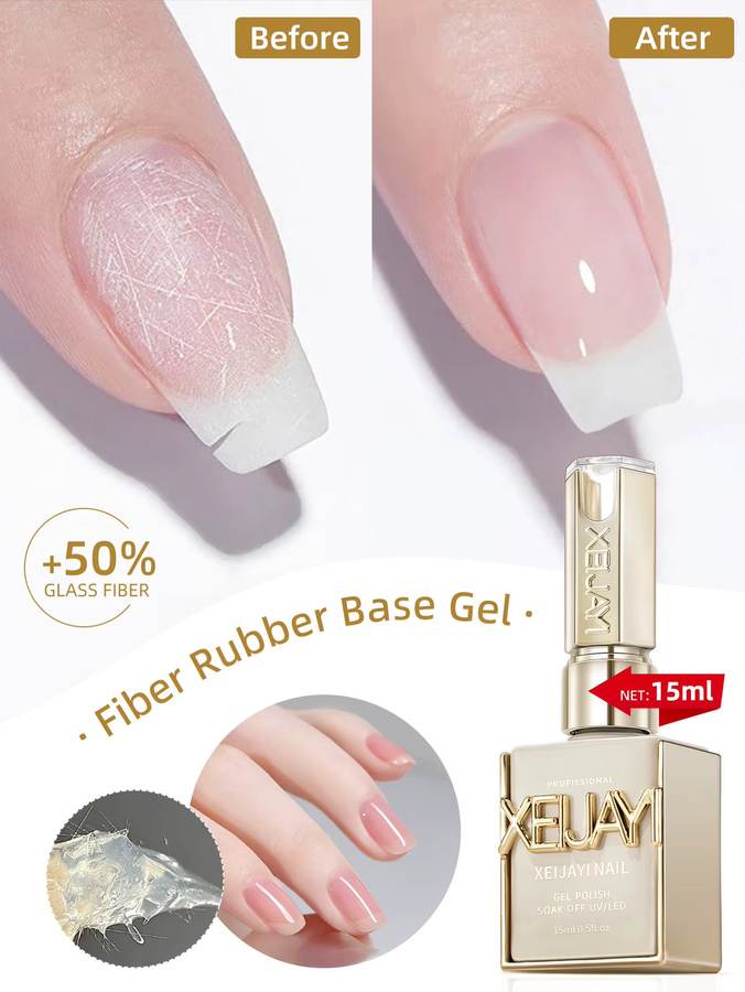 XEIJAYI Nagellack Basis Gel, 15 ml, Glänzend - Bild 2