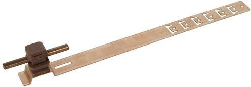 DEHN Dachleitungshalter DLH US 8 H16 L335 in Silber - Bild 1