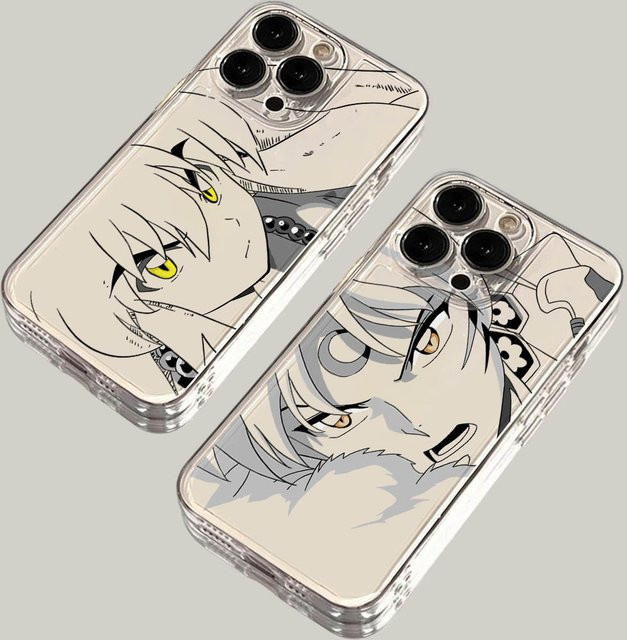Inuyasha Sesshoumaru Handyhülle für iPhone 15 14 13 12 11 Pro Max Plus Mini und XR XS X 7 8, Transparent - Bild 1
