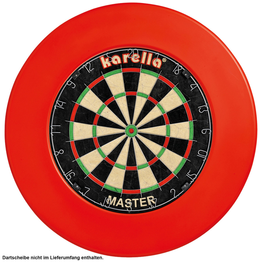 Karella PU-Catchring, Auffangring für Dartspiele, rot - Bild 2