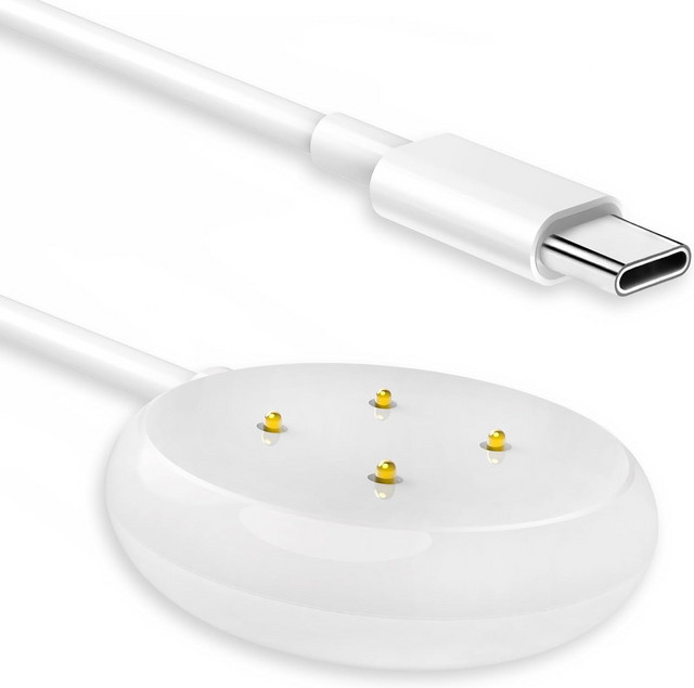 Google Ersatzladegerät für Pixel Watch 2 und Pixel Watch 3 USB-C Ladekabel Weiß - Bild 1