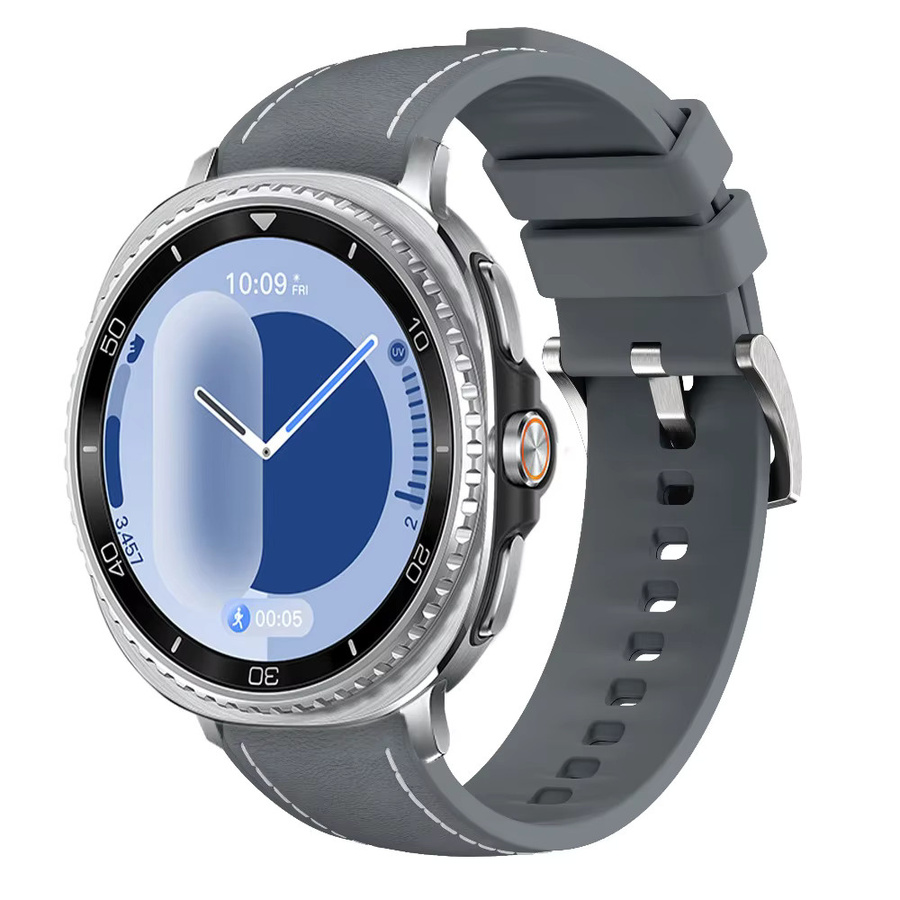 Samsung Uhrenarmband Silikon, Leder, Galaxy Watch 8 Classic, Unisex - Bild 2
