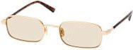 Gast EDA02 Sonnenbrille, Rechteckig, Vollrand, Unisex, Gold, Braun - Bild 1