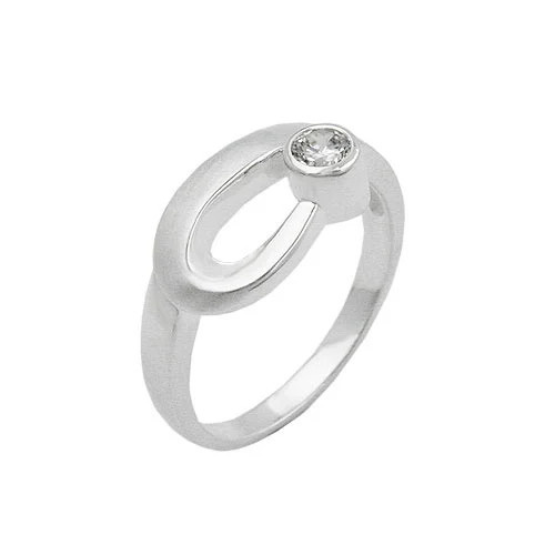 SIGO Ring 925 Silber, Zirkonia, 54, Ringgröße 54 - Bild 1