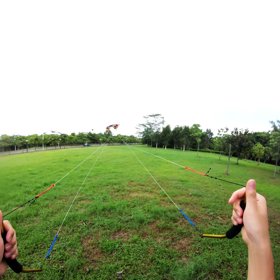 9KM Freilein Stunt Kite Icarex PC31, 4-Linien-Drachen, Bunt / Mehrfarbig - Bild 5