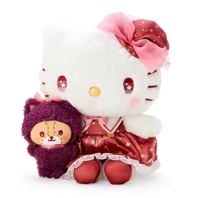 Sanrio Hello Kitty Kuromi My Melody Cinnamoroll Plüschpuppe, 20cm - Bild 2