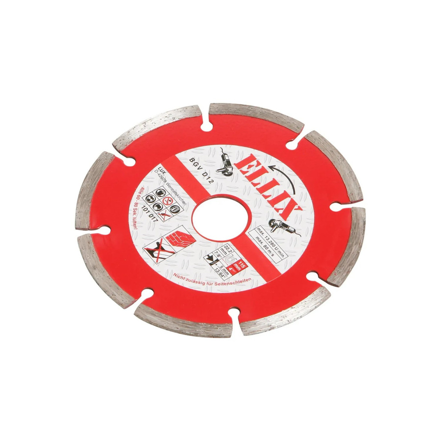 ELLIX Diamant-Trennscheibe Universal Rot Durchmesser: 115 mm - Bild 2
