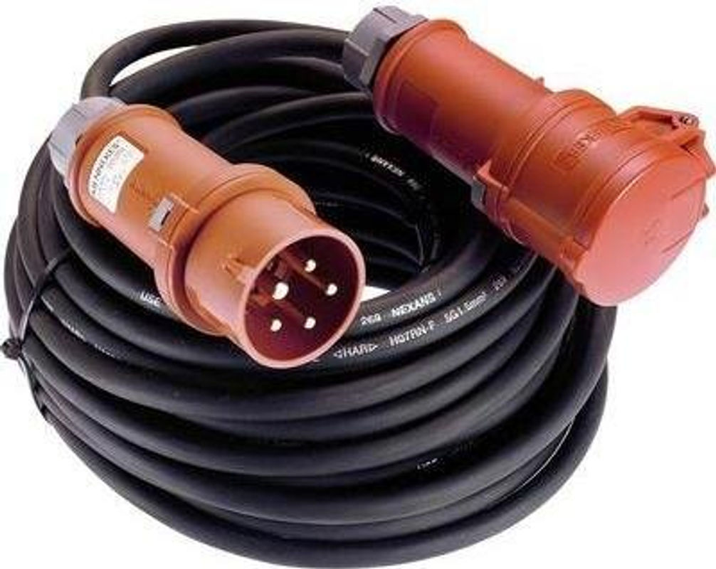 AS Schwabe CEE-Verlängerungskabel Schwarz 25 m, 16 A, IP44, H07RN-F 5G 2,5 mm² - Bild 3