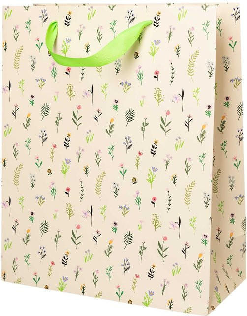 Rico Design Paper Poetry Geschenktüte Bunny Hop Streublumen Multicolor B/H/T: 26 x 32 x 12 cm - Bild 1