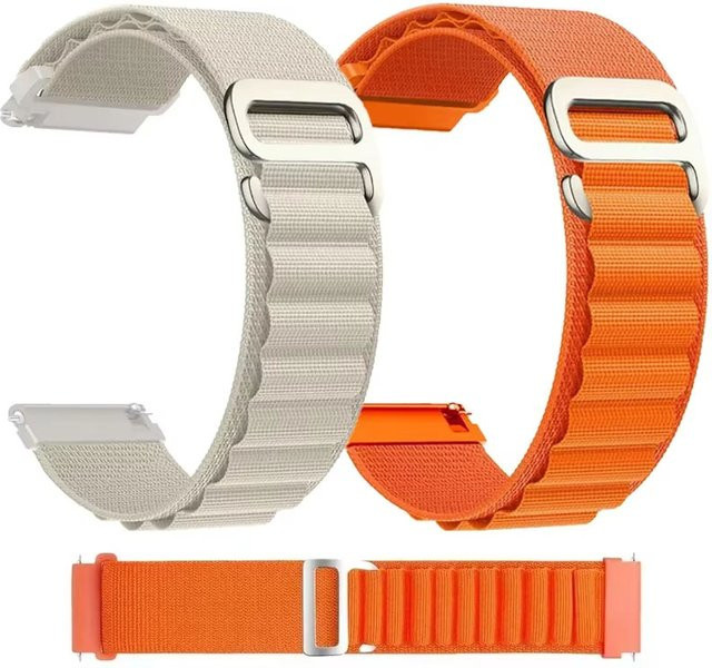 NEY Uhrenarmband Alpine Loop, Nylon, Schwarz - Bild 1