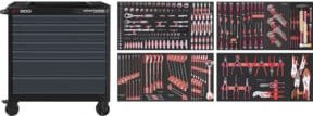 Kraftwerk BT900 Werkstattwagen BASIC mit 7 Schubladen in Anthrazit - Bild 1