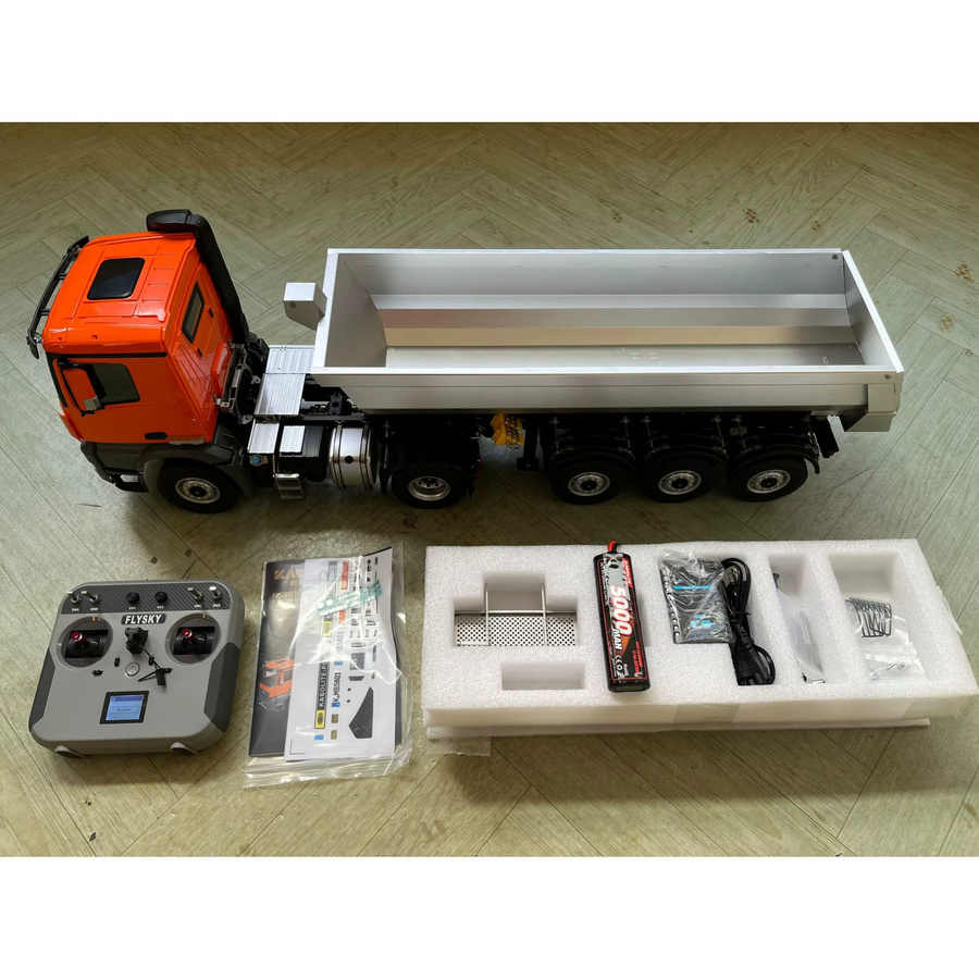 Kabolite 5801 RC Traktor, 1/14, Elektrischer Kippanhänger, 4X4, RTR, Sound- und Lichteffekte - Bild 3