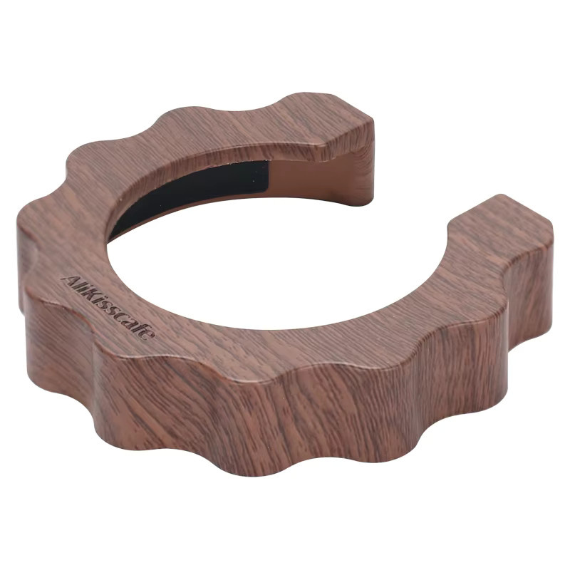 AliKisscafe Anti-Verbrühungs-Ring Grouphead Abdeckung für E61 und Lelit Espresso Maschinen, Farbe: Braun, Durchmesser: 58 mm - Bild 7