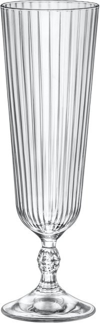 Bormioli Rocco Cocktailglas America transparent, 6er Pack, 275 ml, Durchmesser: 6,55 cm, Höhe: 20,55 cm - Bild 1