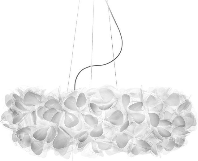 Slamp Clizia Large Pendelleuchte in Weiß aus Opalflex und High Tech Kunststoffelementen - Bild 1