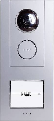 M-e modern-electronics Vistus VD ALU 610 Video-Türsprechanlage Kabelgebunden mit Außeneinheit in Silber - Bild 1