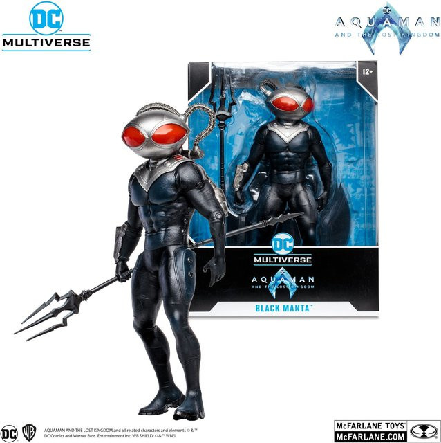 McFarlane DC Multiverse Aquaman and The Lost Kingdom Black Manta, Actionfigur, ab 12 Jahren - Bild 1