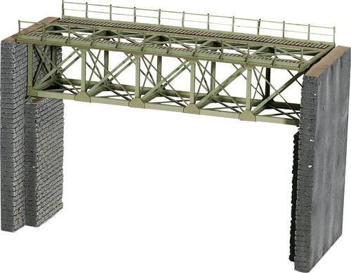 NOCH Stahlbrücke 1gleisig H0 L x B x H: 188 x 75 x 128 mm - Bild 1