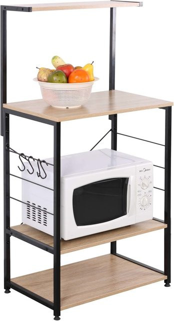 HTI-Living Küchenregal Mona freistehend für Küche, Vorratsraum oder Büro - Bild 1