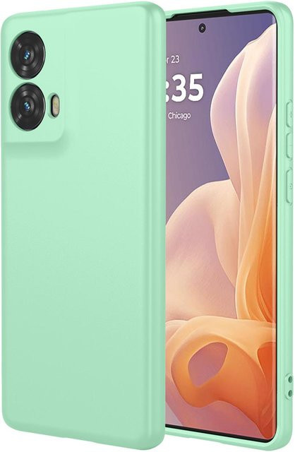 Flüssige Silikon TPU Schutzhülle für Motorola Moto G85 G35 G55 G75 5G G05 G15 G04 G04S G14 G24 G34 G54 E15 E14 in Grün - Bild 1