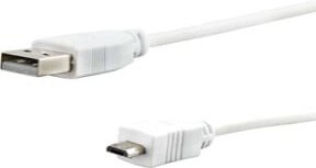 e+p Micro-USB-Kabel AB in Weiß, Länge: 1 m - Bild 1