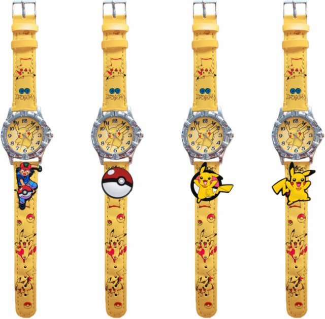 Armbanduhr Pokemon Pikachu, Quarz, Kunststoff, Weiß, Kinder - Bild 1