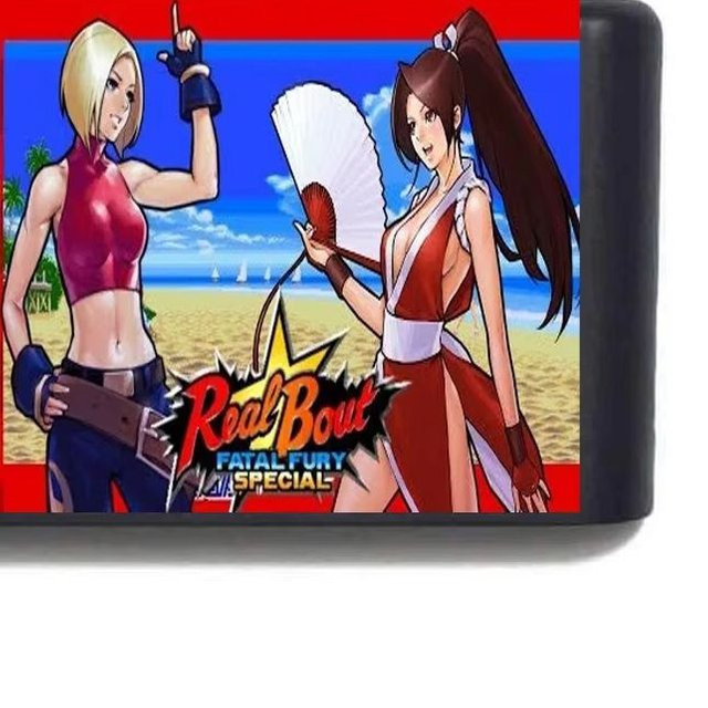 MD Real Bout Fatal Fury Sonderversion 2.0 16-Bit-Spielkarte für Mega Drive in Multicolour - Bild 1