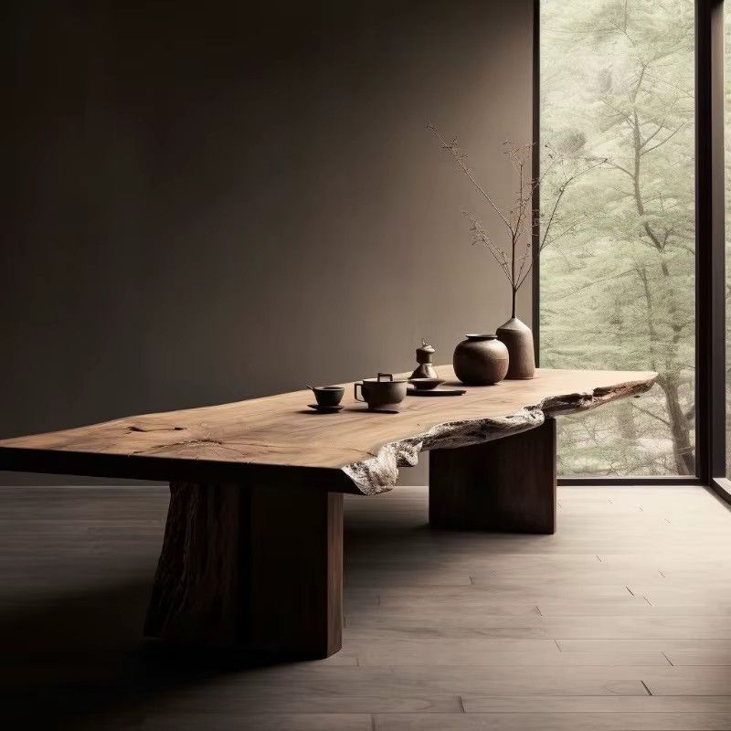 DUTRIEUX Esstisch aus Holz im Nordic Design, modern und minimalistisch, rechteckig, B: 140 cm, H: 75 cm, T: 75 cm - Bild 5