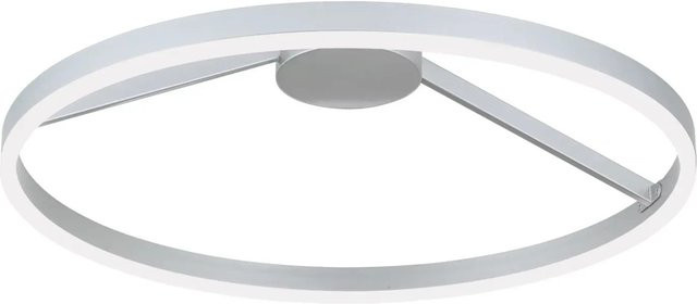 Orion Leuchten Vlotter LED Deckenleuchte in Titan-Silber, Ø 60 cm, dimmbar, 2730 lm, warmweiß - Bild 1