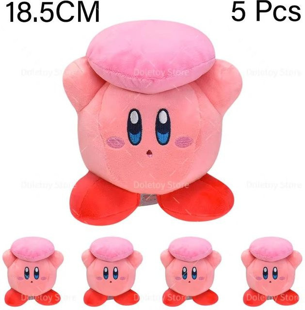 Yiran toy Kirby Plüschtier, 5-teiliges Set, ab 3 Jahren - Bild 1