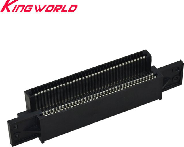 xunbeifang Ersatz 72 Pin Game Cartridge Slot Stecker für NES 8 Bit Retro Konsole in Schwarz - Bild 1