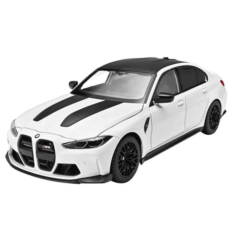 BMW M3 CS LCI Simulationsmodell, 1:24, Metall, Türen können geöffnet werden, Lenkung mit Stoßdämpfer, Rückfederung - Bild 2