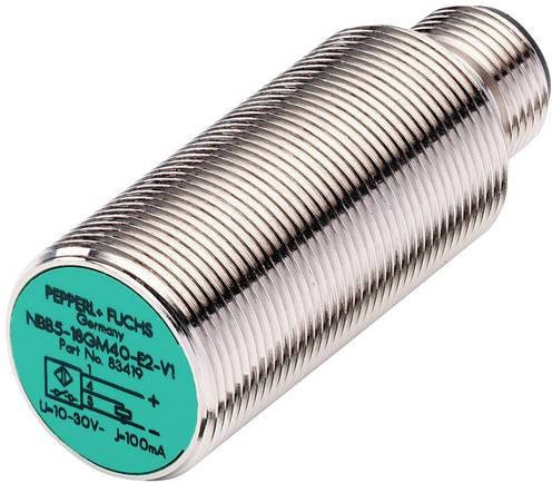 Pepperl+Fuchs Induktiver Sensor NBB5-18GH40-E2-V1 293461 PNP in Silber - Bild 1