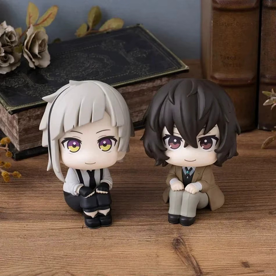 Bandai Bungo Stray Dogs Nakajima Atsushi Dazai Osamu Look Up Anime-Figur, 10cm, Kunststoff - Bild 2