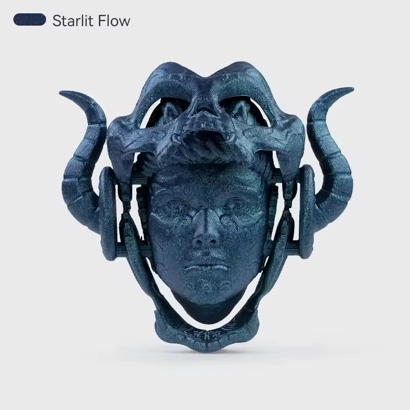 SUNLU PLA Galaxy Filament Blau 1,75mm 1kg für FDM-Drucker - Bild 2