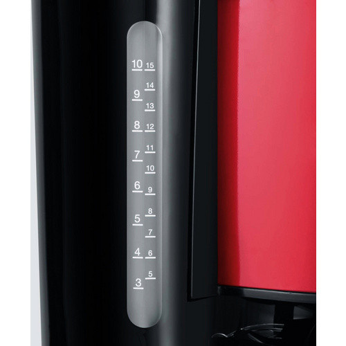 Severin KA 4817 Filterkaffeemaschine in Rot Metallic und Schwarz mit 1,25 l Fassungsvermögen - Bild 3