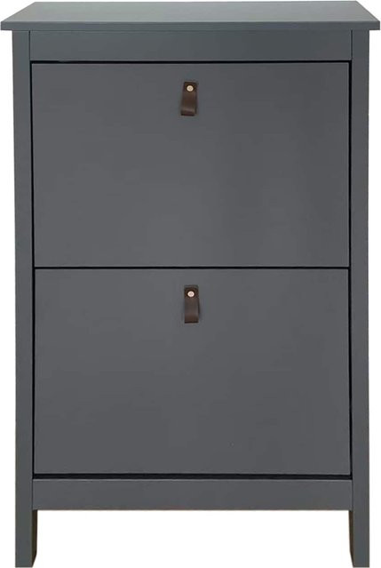 Schuhschrank Hayet von HTI-Living in Grau mit Klappen für den Flur und Eingangsbereich - Bild 1