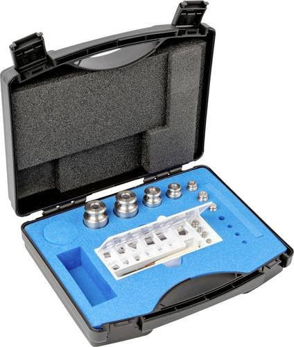 Kern M1 Gewichtsatz aus Edelstahl in Silber mit Kunststoff Etui, 1 mg - 200 g - Bild 1