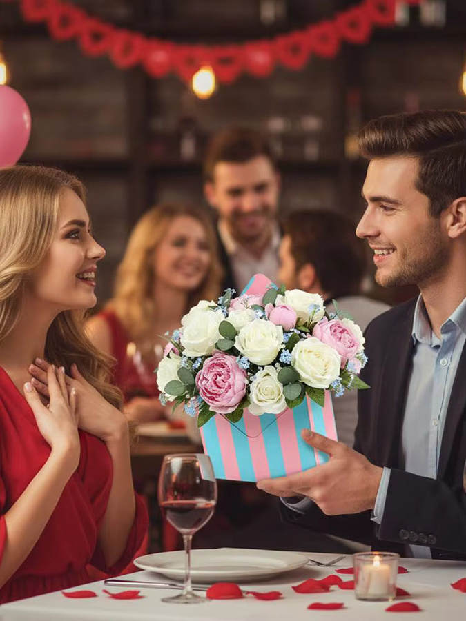 Koreanischer Blumen-Geschenkumschlag aus Papier, faltbare und kreative Geschenkbox für Hochzeit und Geburtstag - Bild 7